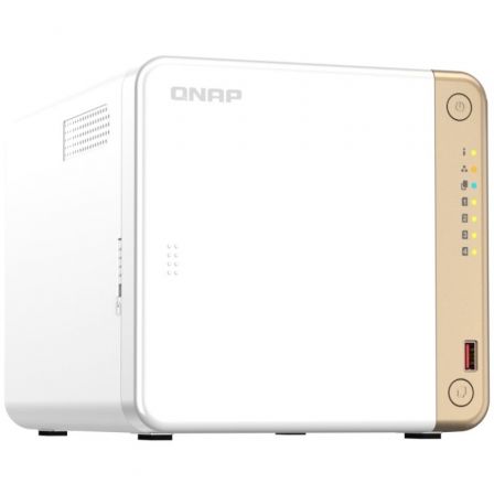QNAP TS-462-4G Servidor NAS Torre 4 Bahías, Intel Celeron N4505, 4 GB DDR4, Blanco QNAP TS-462-4G Servidor NAS Torre 4 Bahías, Intel Celeron N4505, 4 GB DDR4, Blanco